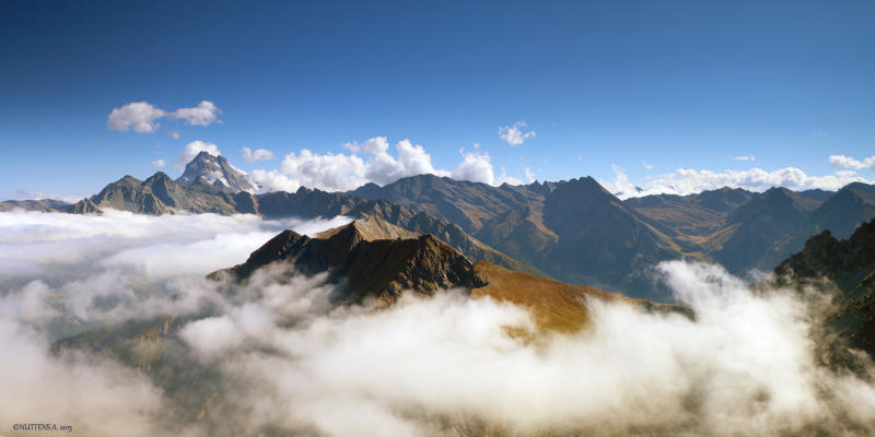 Val Pellice vue col Urine