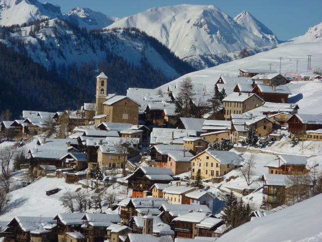 Winter in St Véran